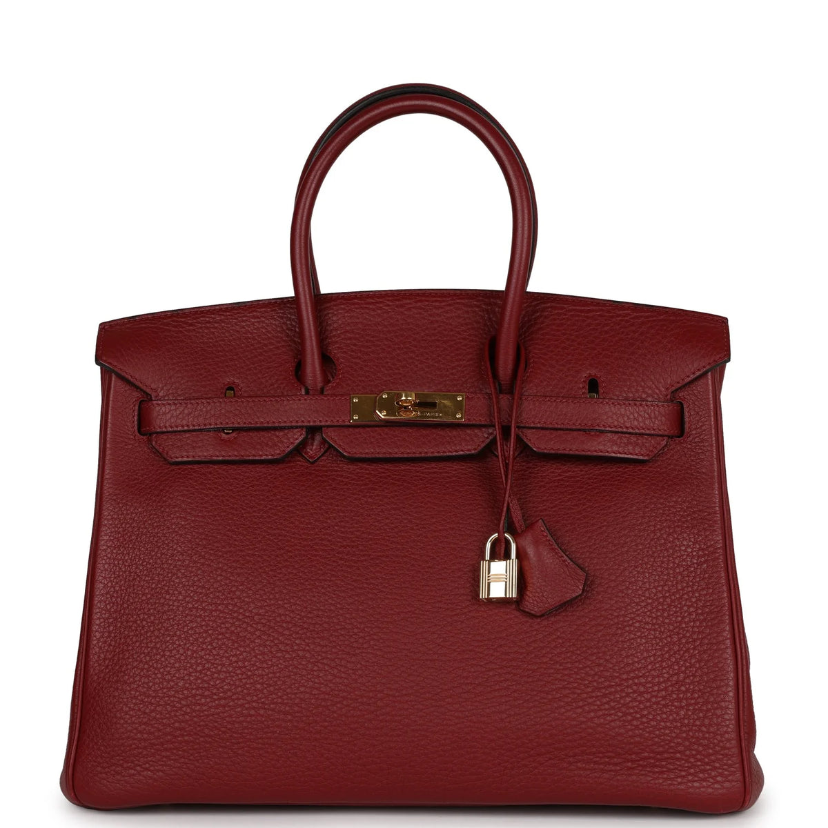 Pre-owned Togo Leather Handbag U788