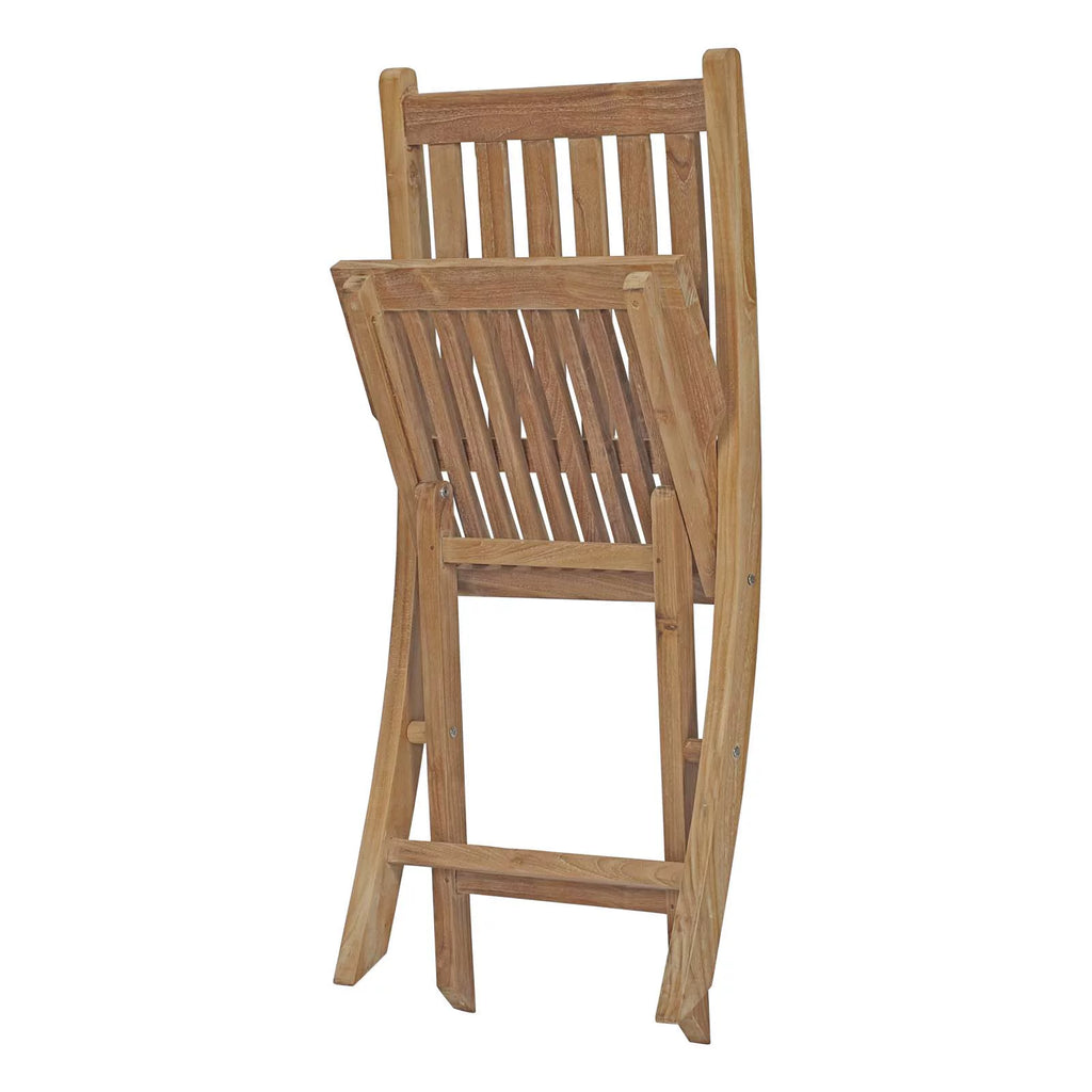 Natural Teak Folding Chair R985727