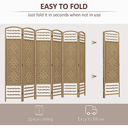 6 Panel Folding Room Divider M944