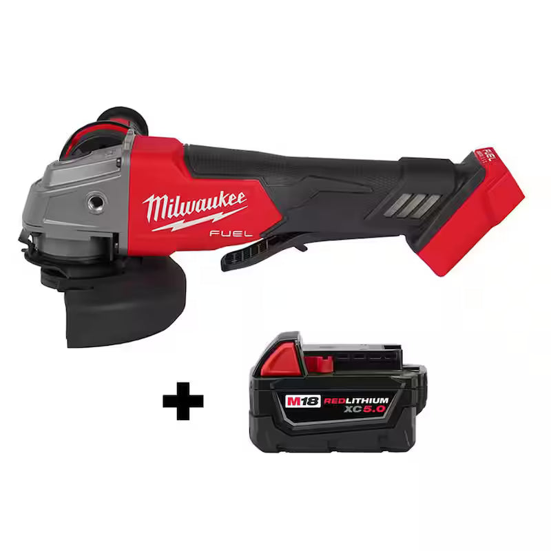 18V Brushless Cordless 4-1/2 in. / 5 in. Grinder with Paddle Switch I2772