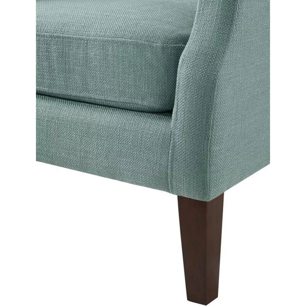 Teal Fabric Accent Chair U2876