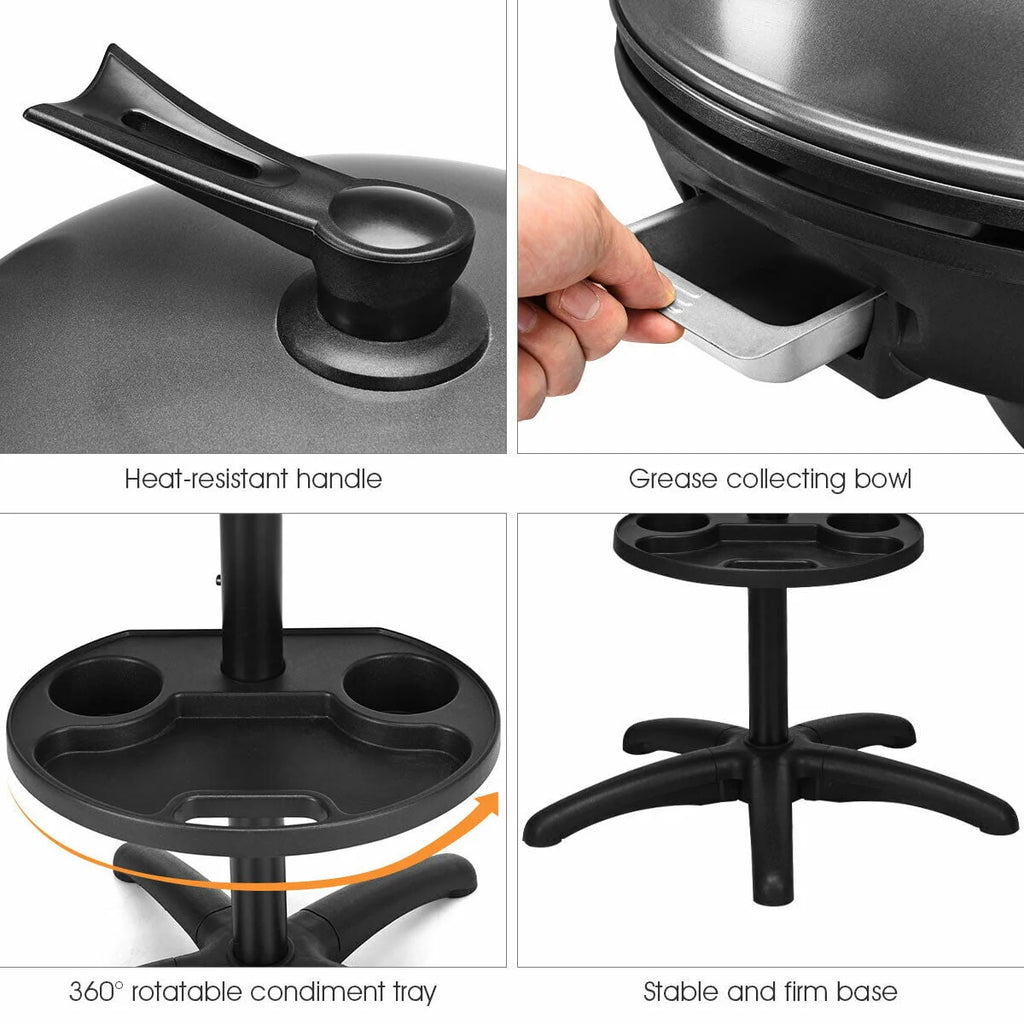 1350W Non-stick Electric BBQ Grill C581