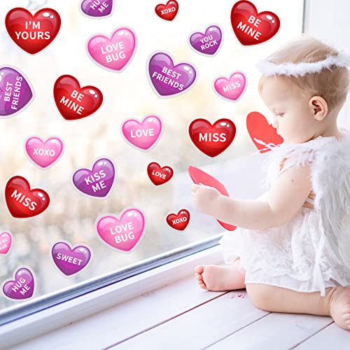 30 Pcs Reusable Snowflake Window Gel Clings G4742