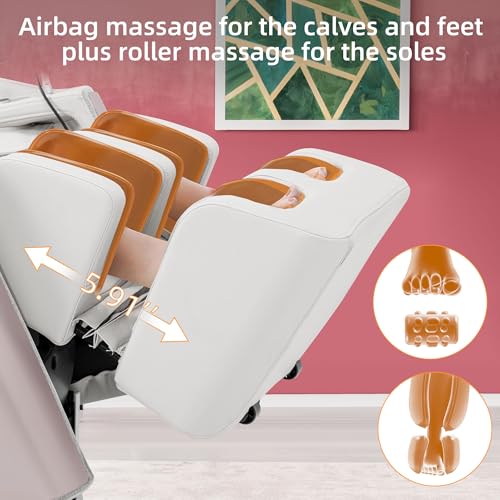 Golden Zero Gravity SL-Track Shiatsu Massage Recliner Chair with Heat X827868