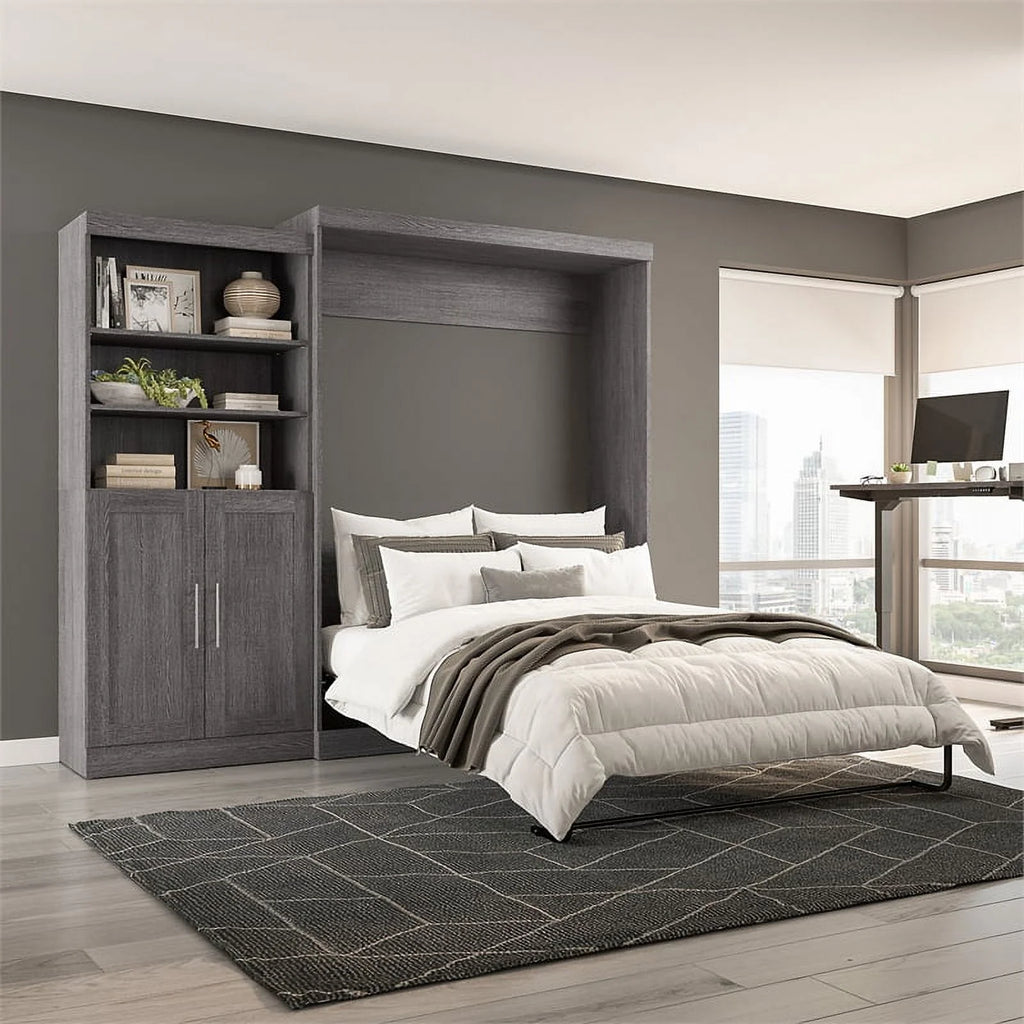 Queen Murphy Bed & Closet Organizer X854