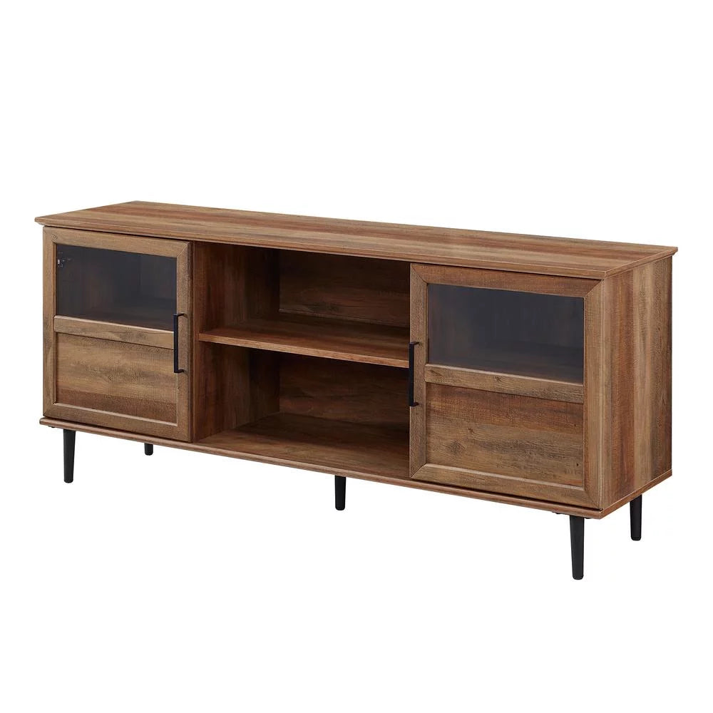 Glass and Wood TV Console V770