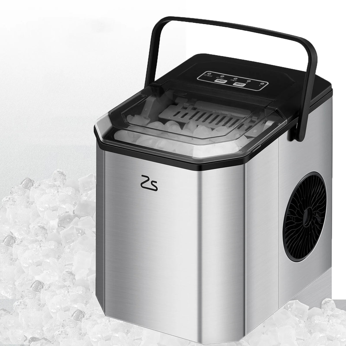 Countertop Nugget Ice Maker with Soft Chewable Pellet Ice S9880