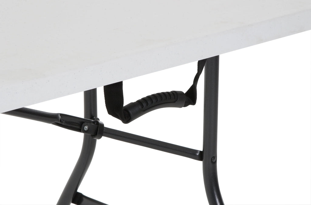 6 Foot Folding Table White Speckle H2354
