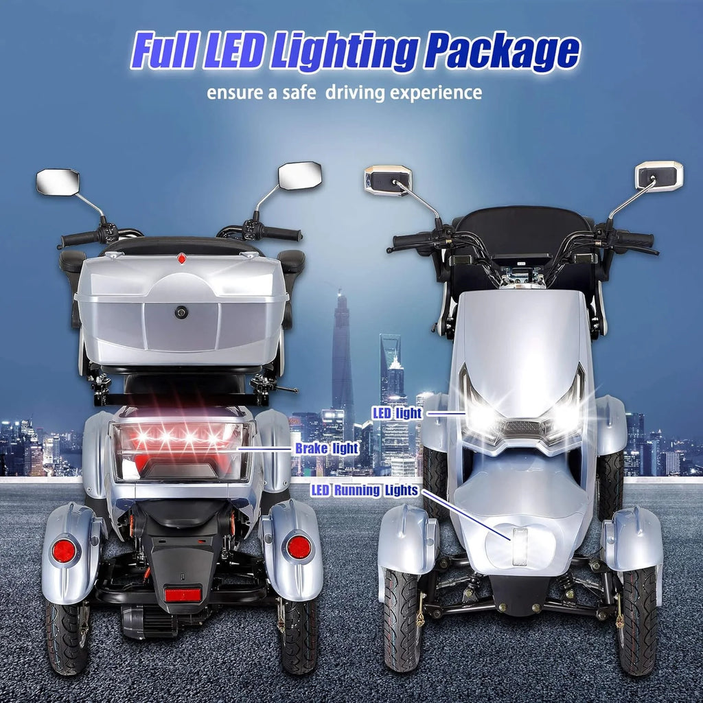 Electric Mobility Scooter with Adjustable Seats M922003