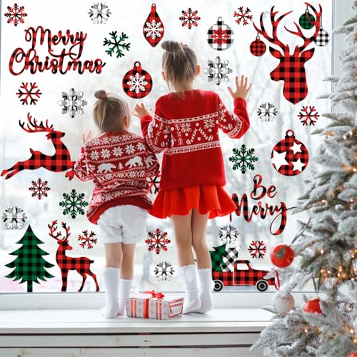 Winter Window Clings Decals Stickers C69528