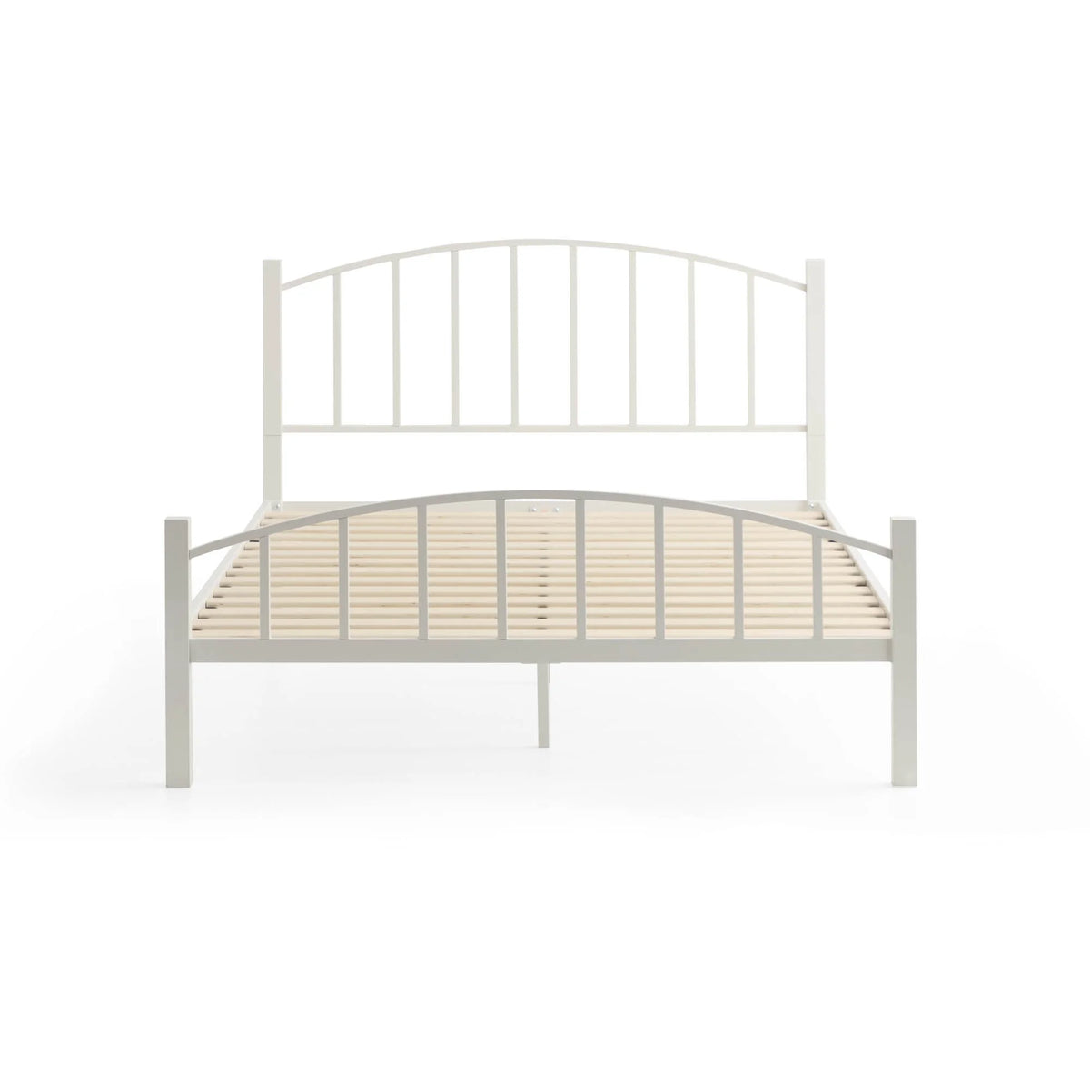 Black Metal Queen Platform Bed J745