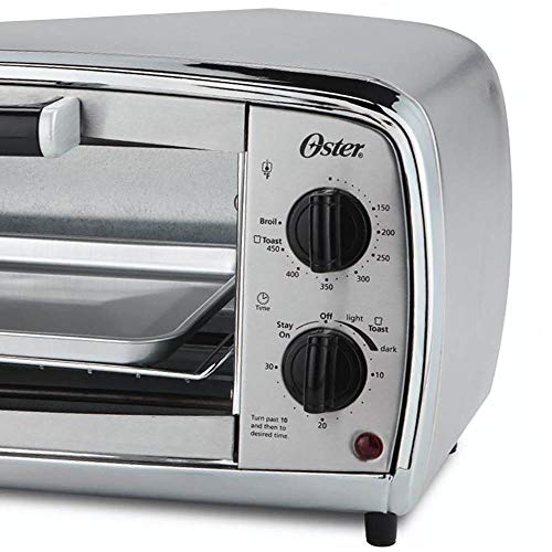 4 Slice Stainless Steel Toaster Oven B422