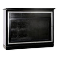 Black Wood Bar Table with LED H991058