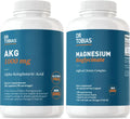 AKG Supplement & Magnesium Bisglycinate Vegan Non-GMO N8337
