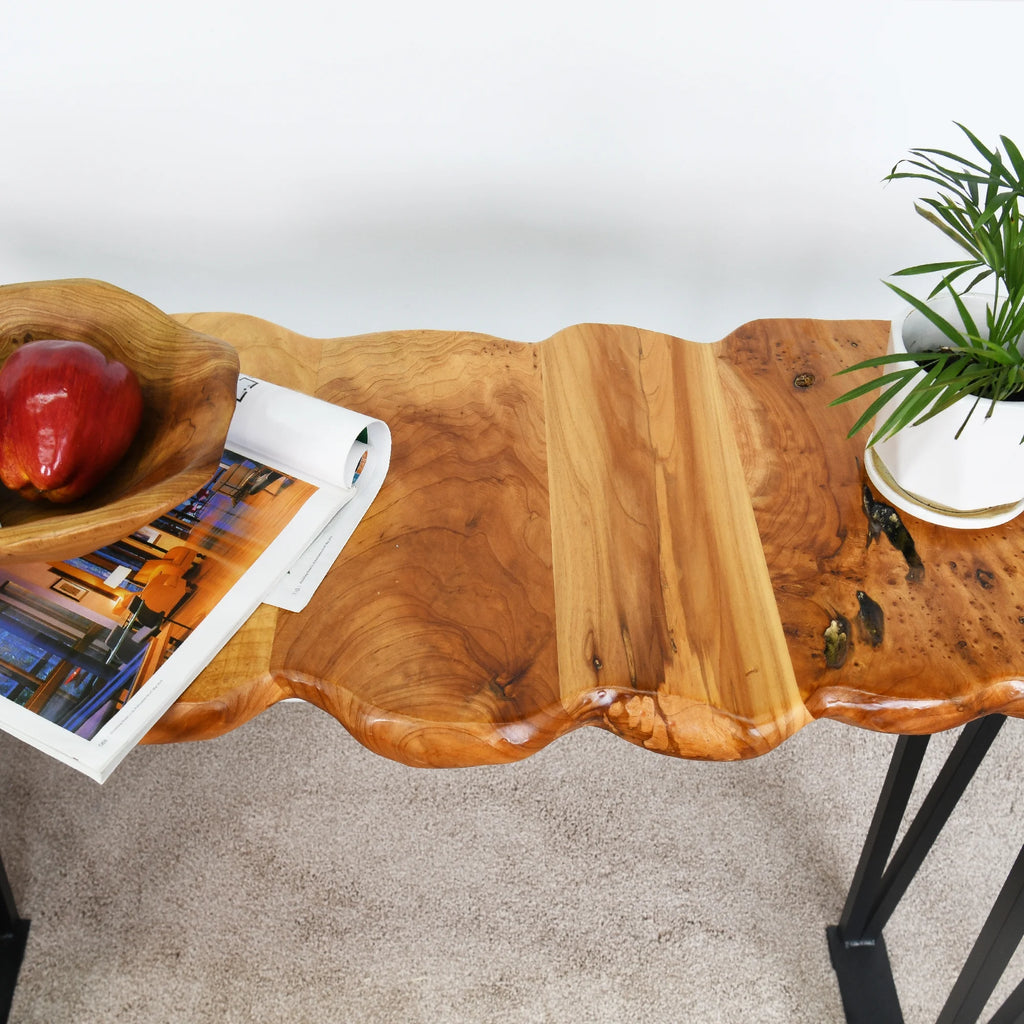 Cedar Wood Console Table Y931