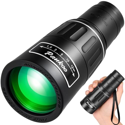 16X52 High Power Prism Compact Monocular Telescope Z42226