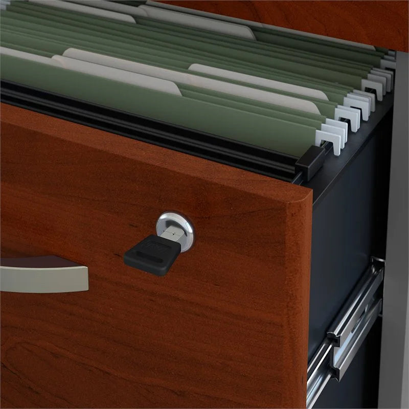 U-Shaped Desk with Mobile File Cabinet P53299