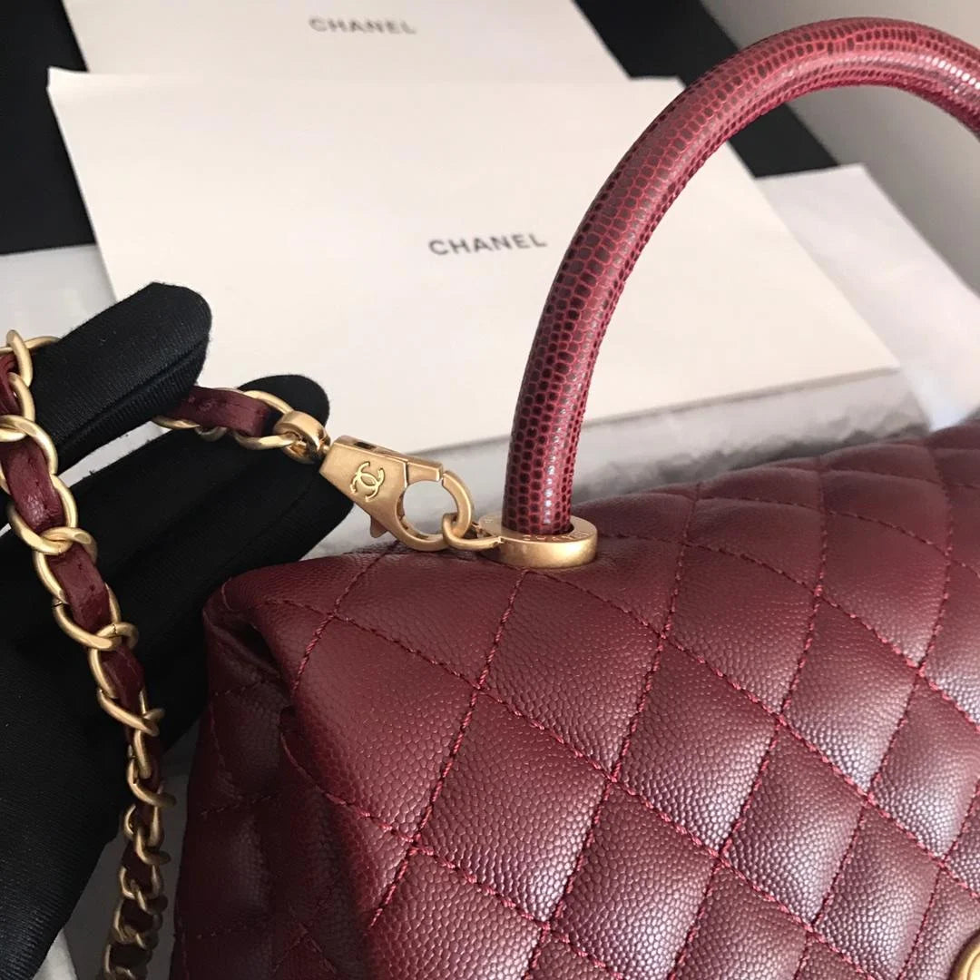 Dark Red Handbag H525