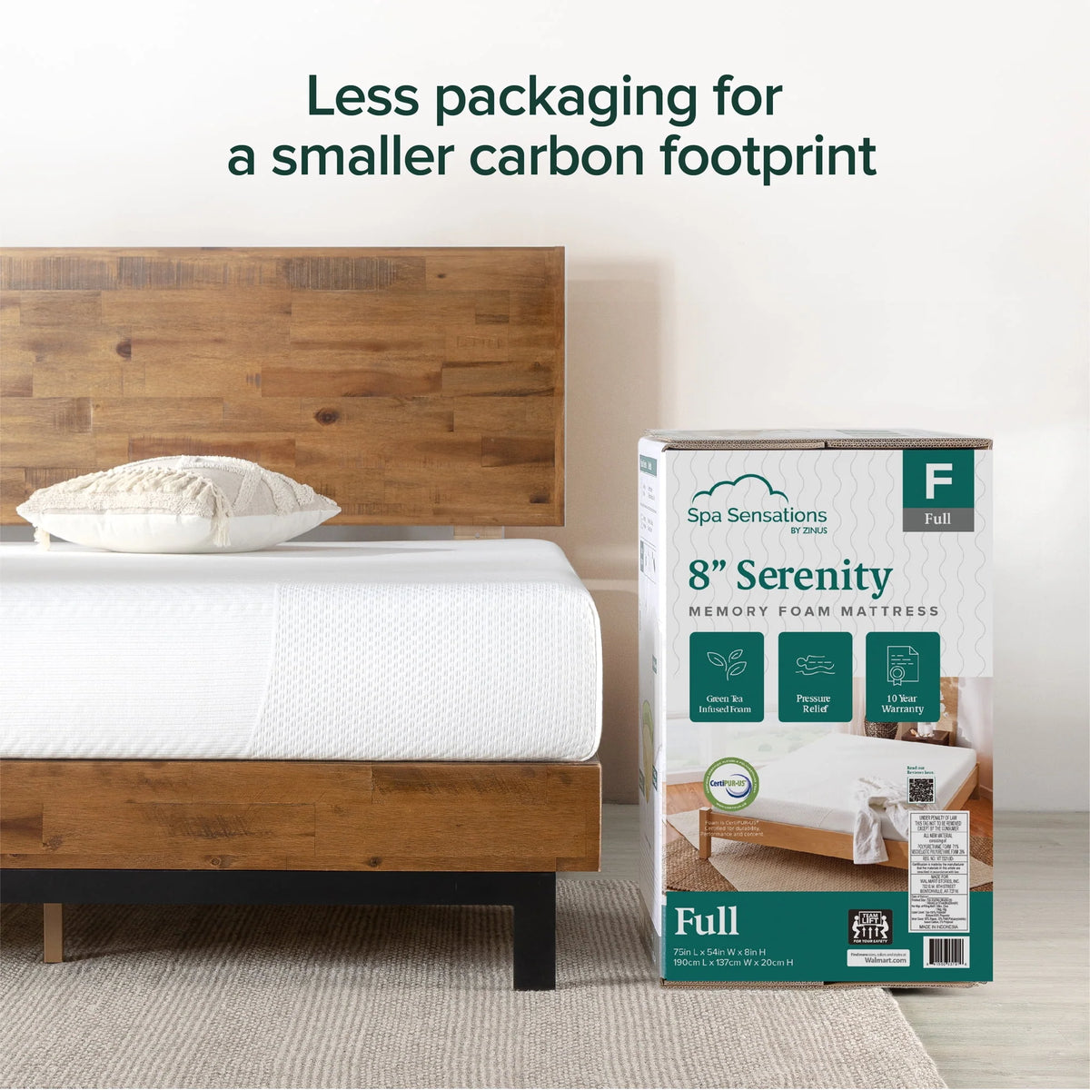 8 Memory Foam Mattress O542