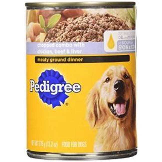 Chicken Beef & Liver Adult Canned Wet Dog Food, 13.2-oz, Case of 12 P641