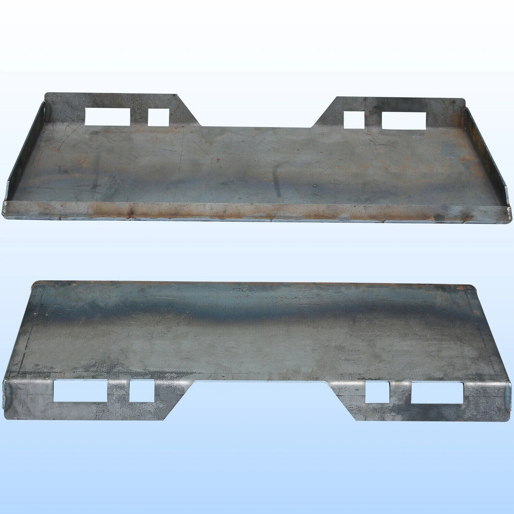 3/8" Quick Tach Attachment Mount Plate Skid Steer Hitch Steel Front Loader Plate J41670
