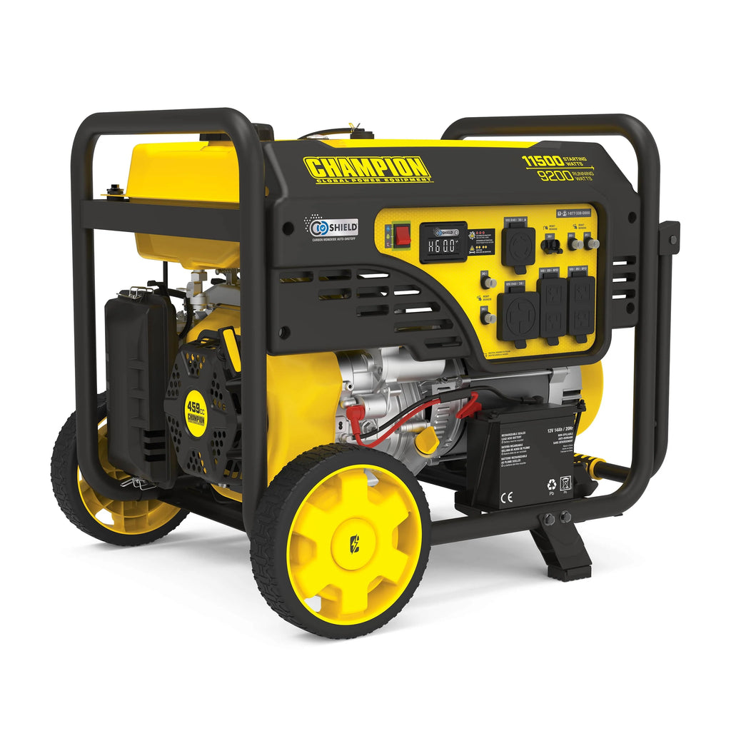 11,500/9,200-Watt Electric Start Gas Portable Generator D95119