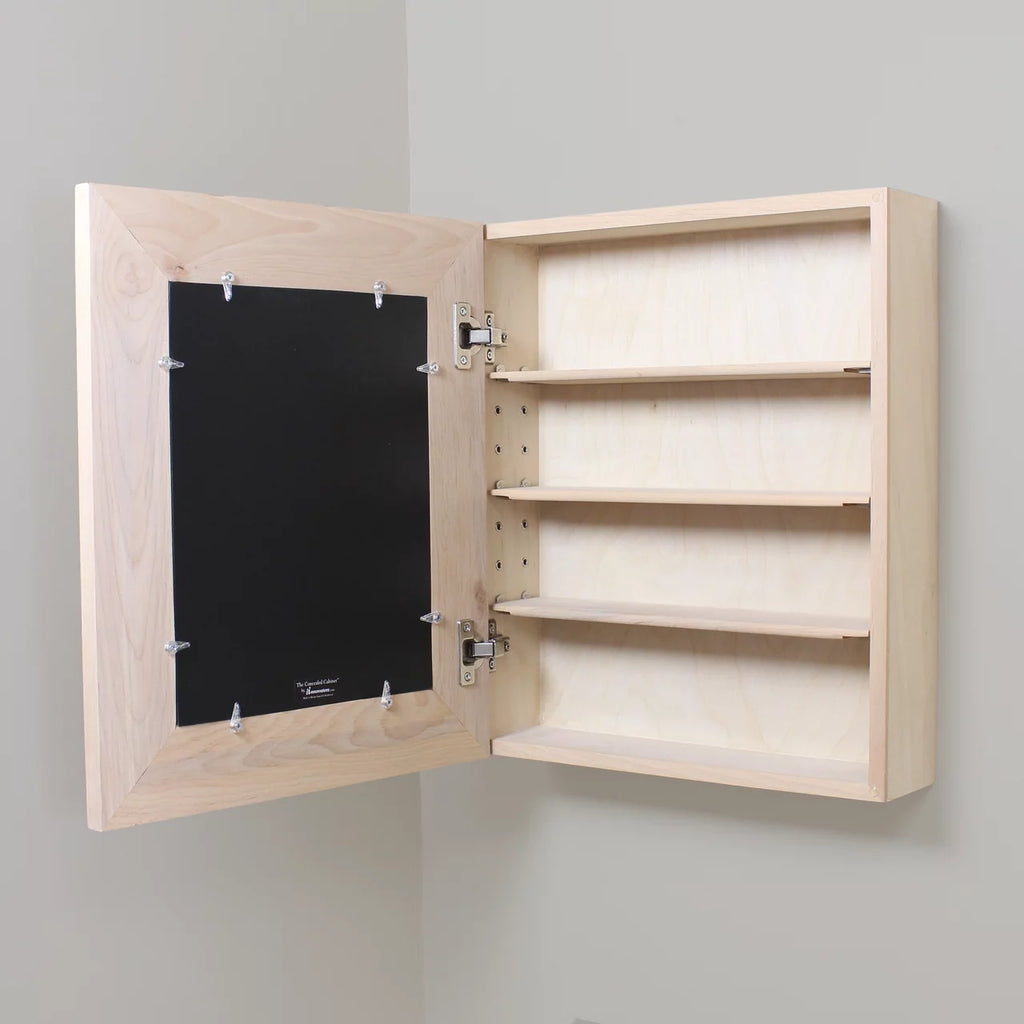 Unfinished Flat Wall-Mount Medicine Cabinet A3320