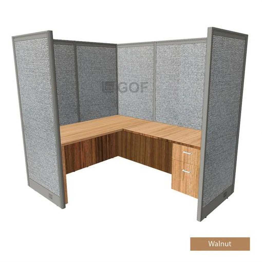 1 Person Workstation Cubicle with Desk T1984