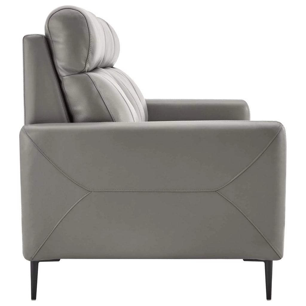 Grey Leather Sofa N162306