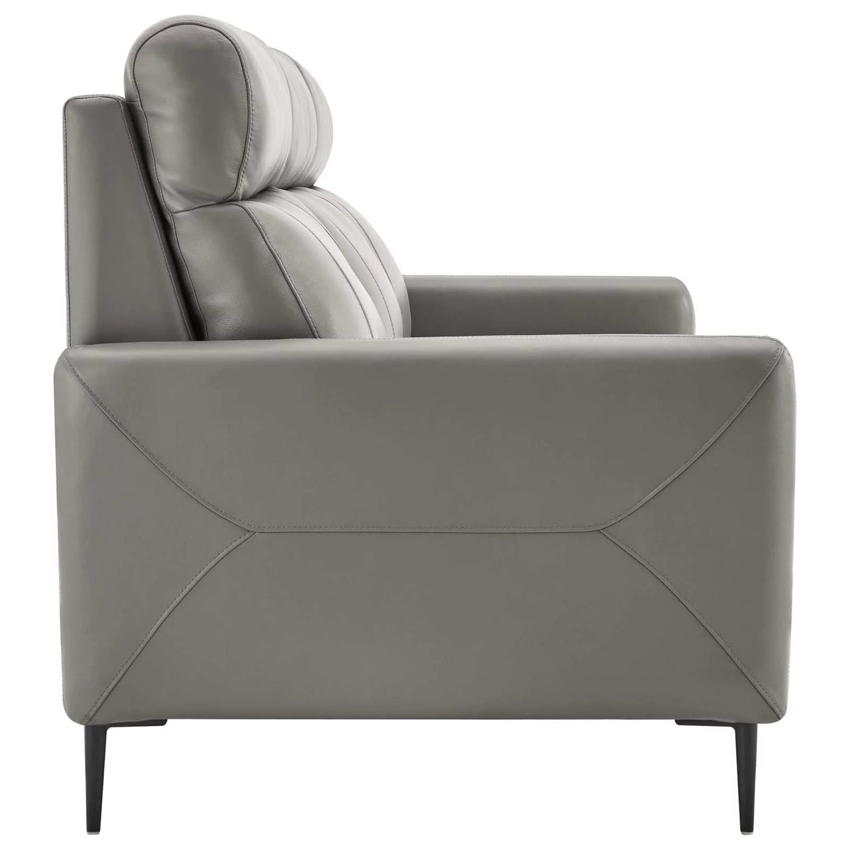 Grey Leather Sofa N162306