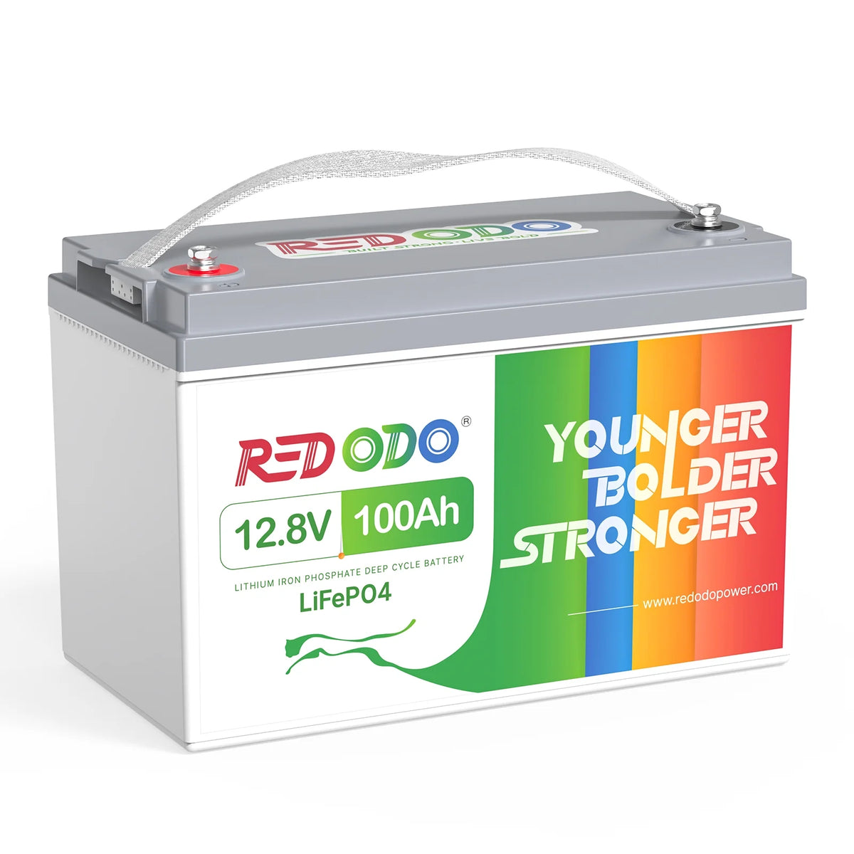 12V 100Ah LiFePO4 Deep Cycle Lithium Battery with 100A BMS B38312