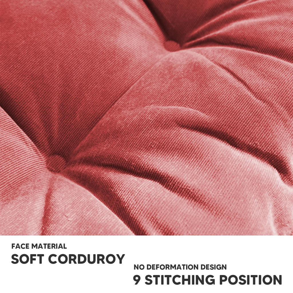 Rose Red 2 Pack 22" Large Floor Pillow Q190