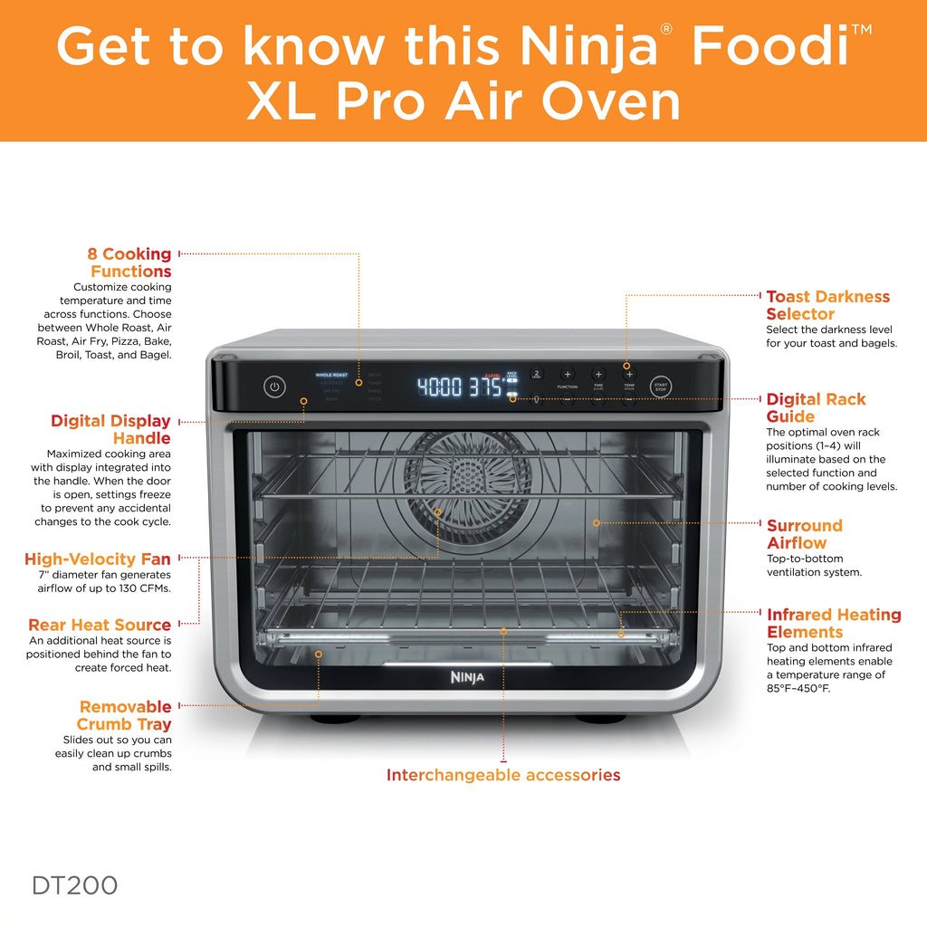 8-in-1 XL Pro Air Fry Convection Oven F1771
