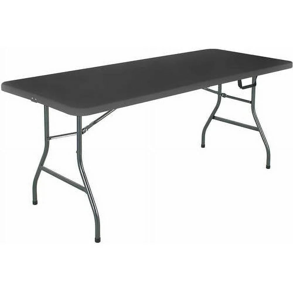 6 Foot Folding Table White Speckle H2354