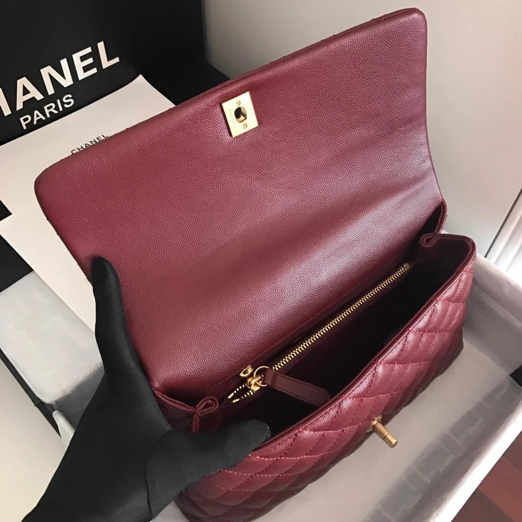 Dark Red Handbag H525