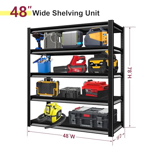 Heavy Duty Adjustable Metal Shelving Unit U575925