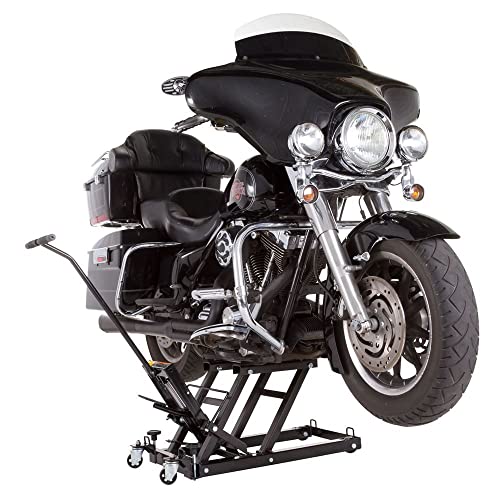 Hydraulic Steel Motorcycle or ATV Lift Jack Stand 1,500 lb. Capacity Q90052