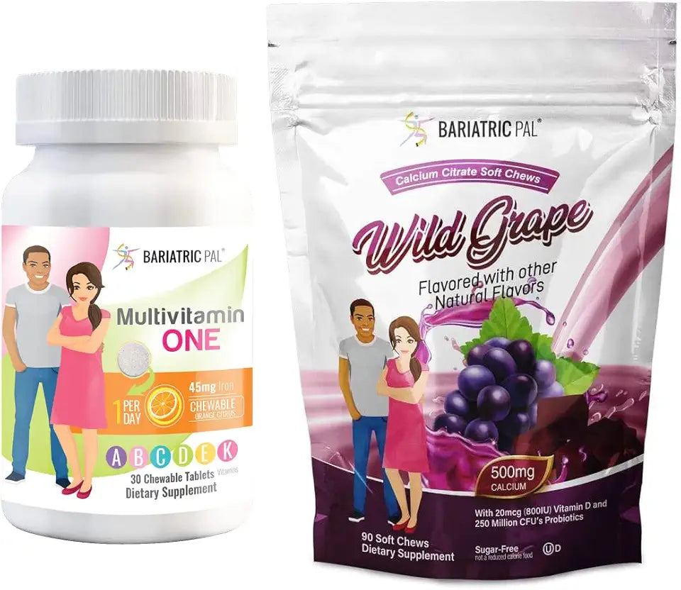 30-Day Bariatric Vitamin Bundle with Iron and Calcium Citrate S6607