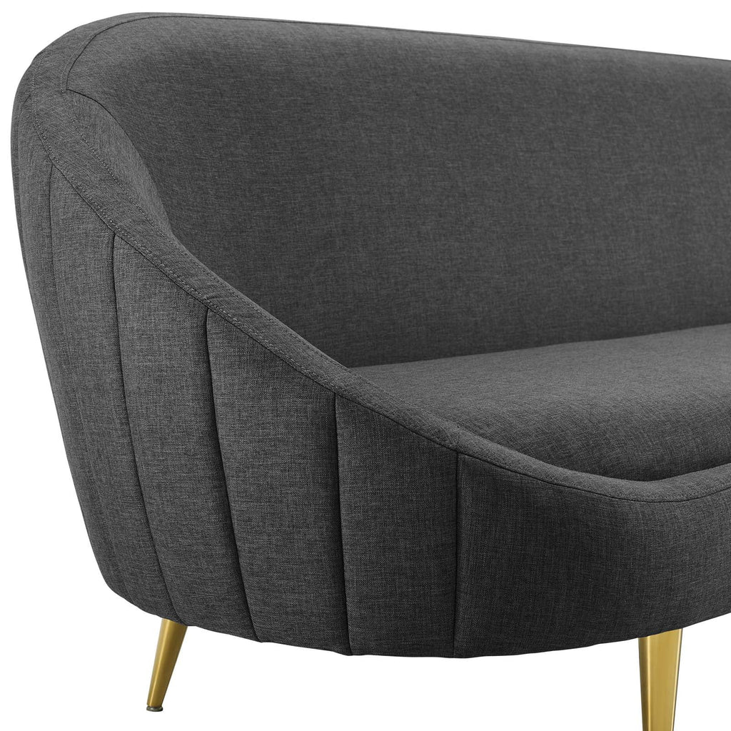 Gray Fabric Sofa S429