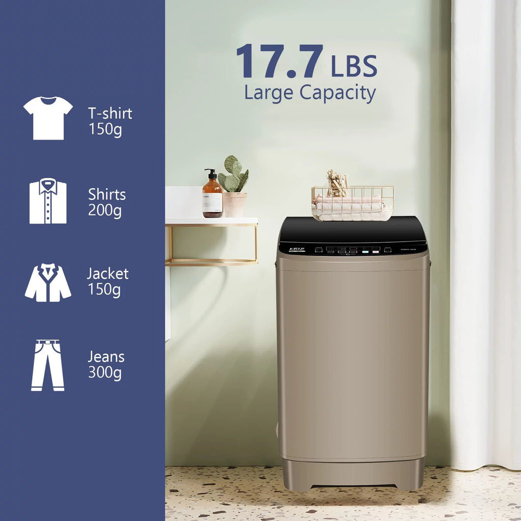 Portable 1.9 Cu.ft Fully Automatic Compact Washer J67555