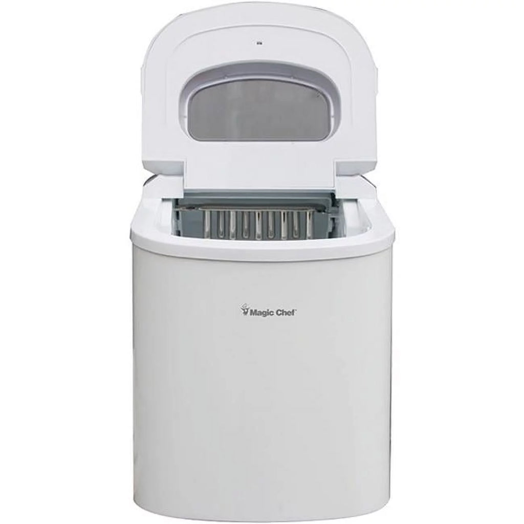 White 27lb-Capacity Ice Maker J66917