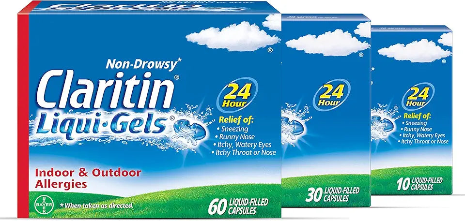 24-Hour Non-Drowsy Loratadine 10mg Liqui-Gels S373