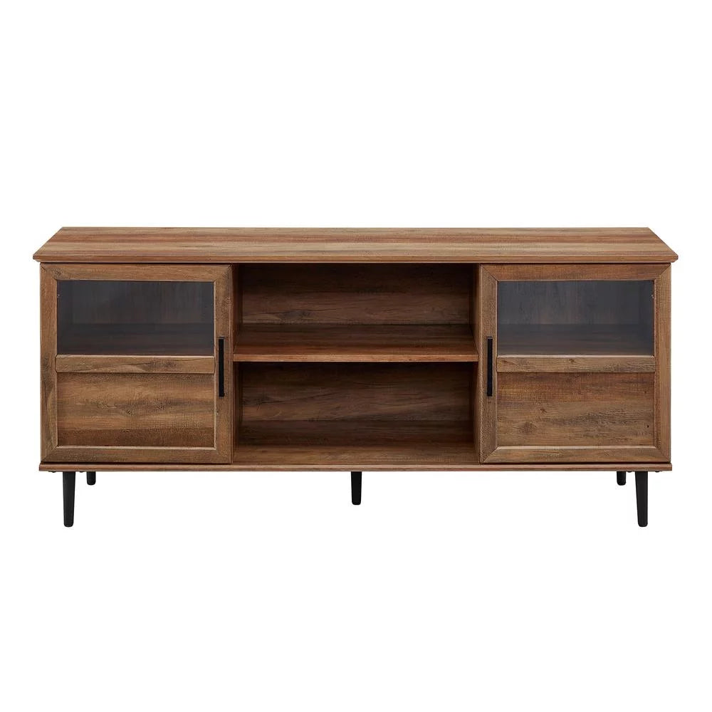 Glass and Wood TV Console V770