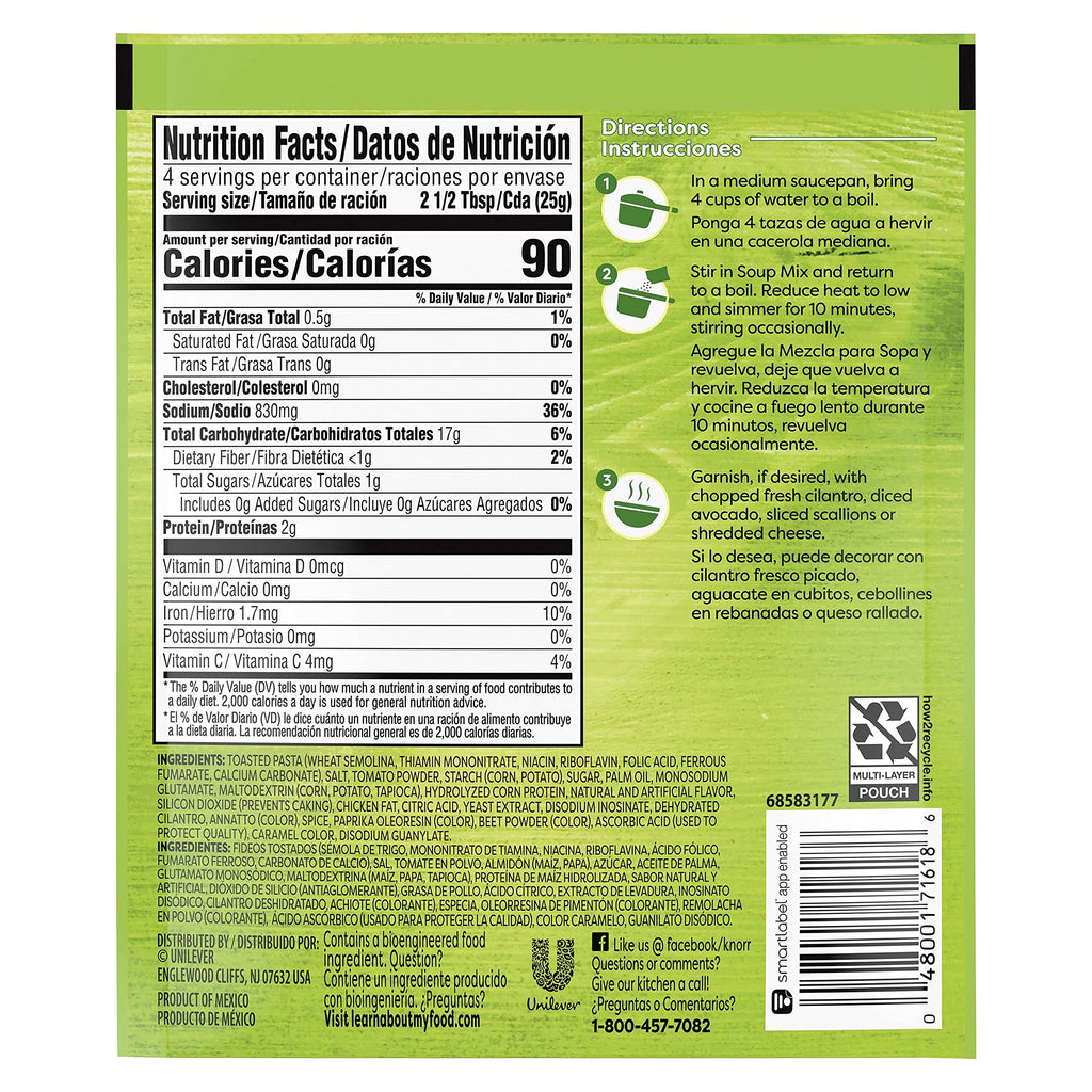 Tomato Alphabet Pasta Soup Mix 3.5 oz Pack of 16 Q87038