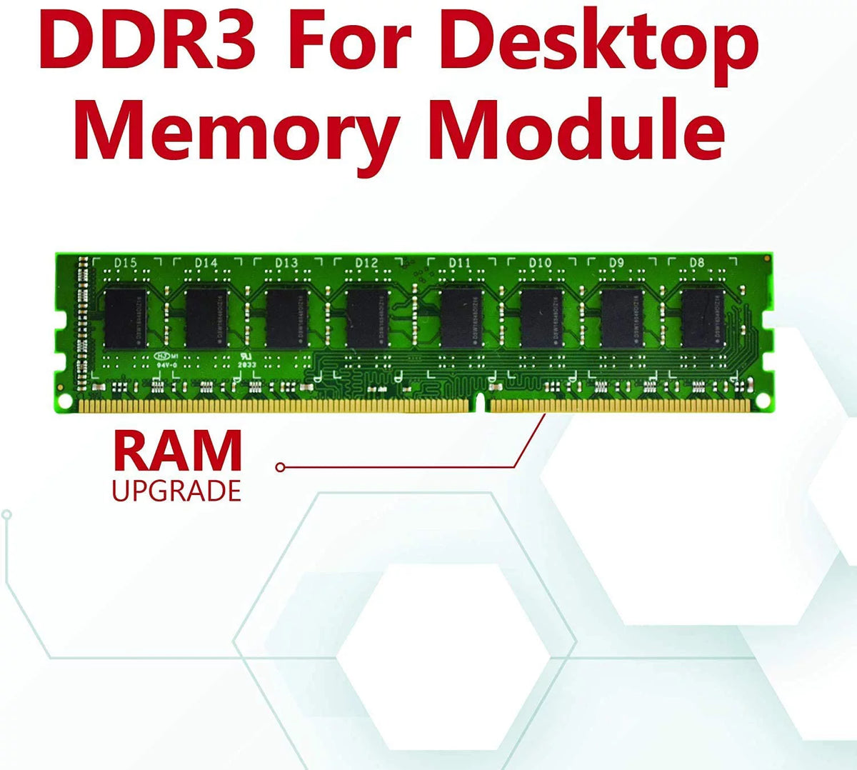 16GB (2x8GB) DDR3 ECC UDIMM 1600MHz Memory Module K778
