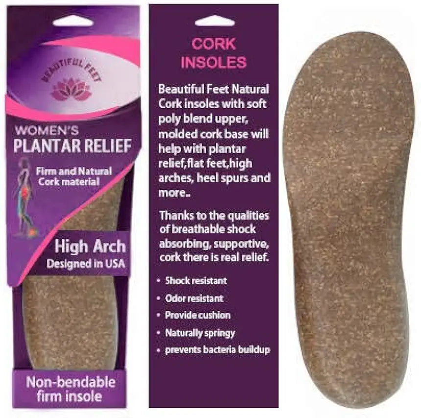 High Arch Cork Insoles M610278
