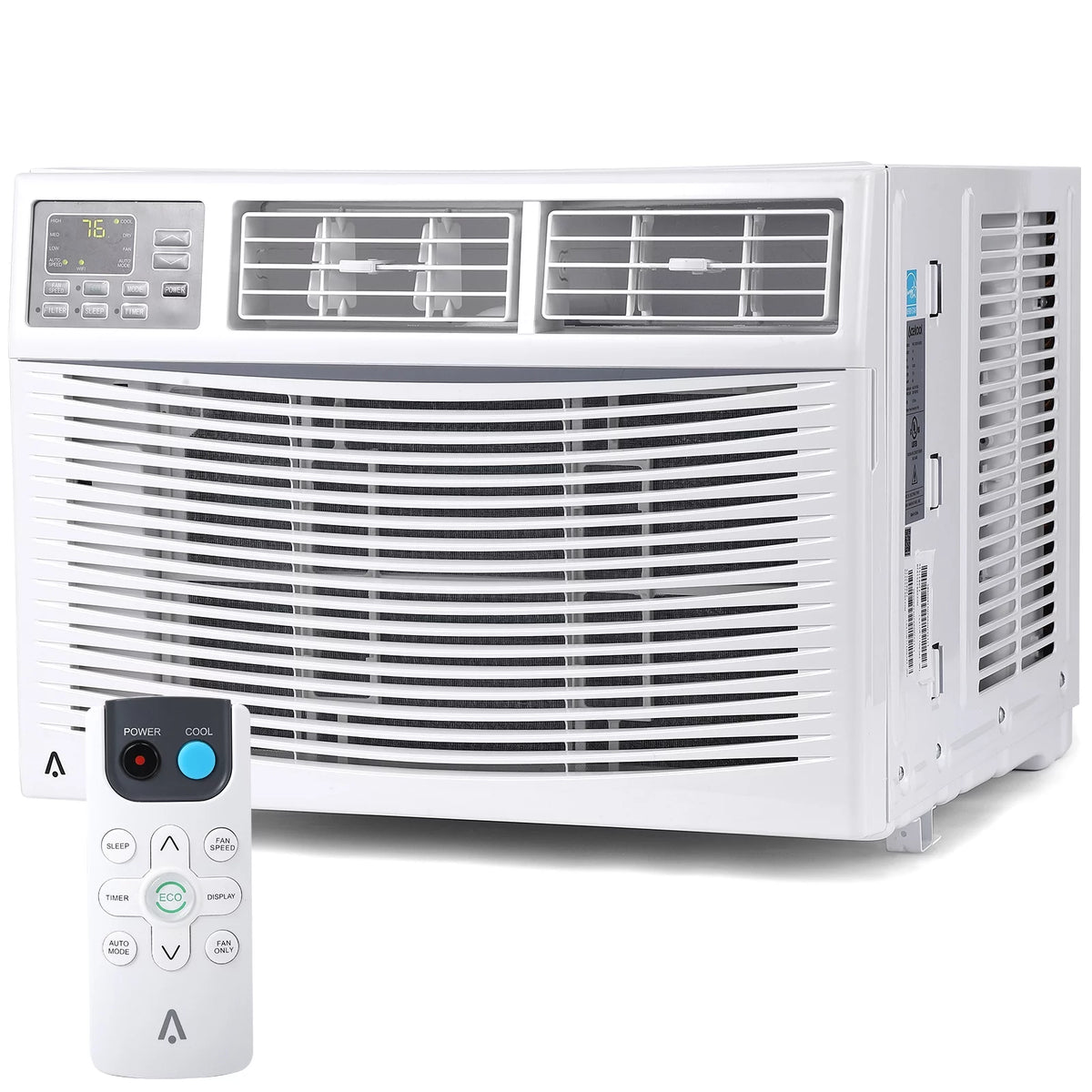 8,000 BTU Window-Mounted Air Conditioner with Remote/App Control Z532726