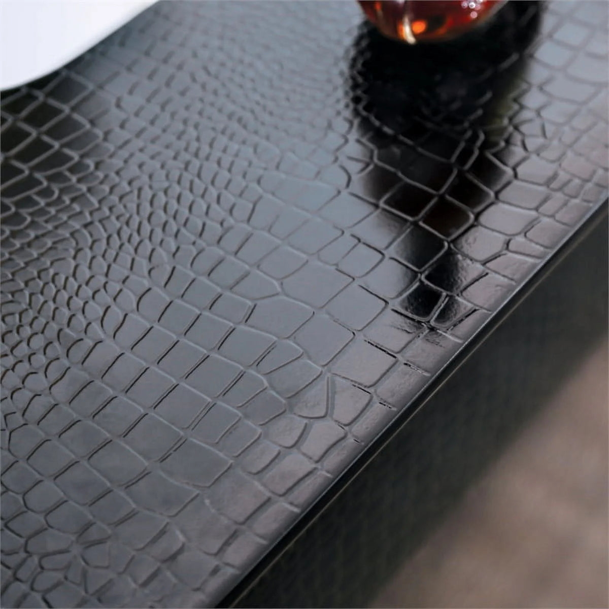 Black Wood Bar Table with LED H991058