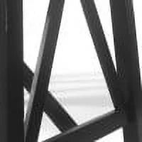 Black Farmhouse Wood Dining Table V7739