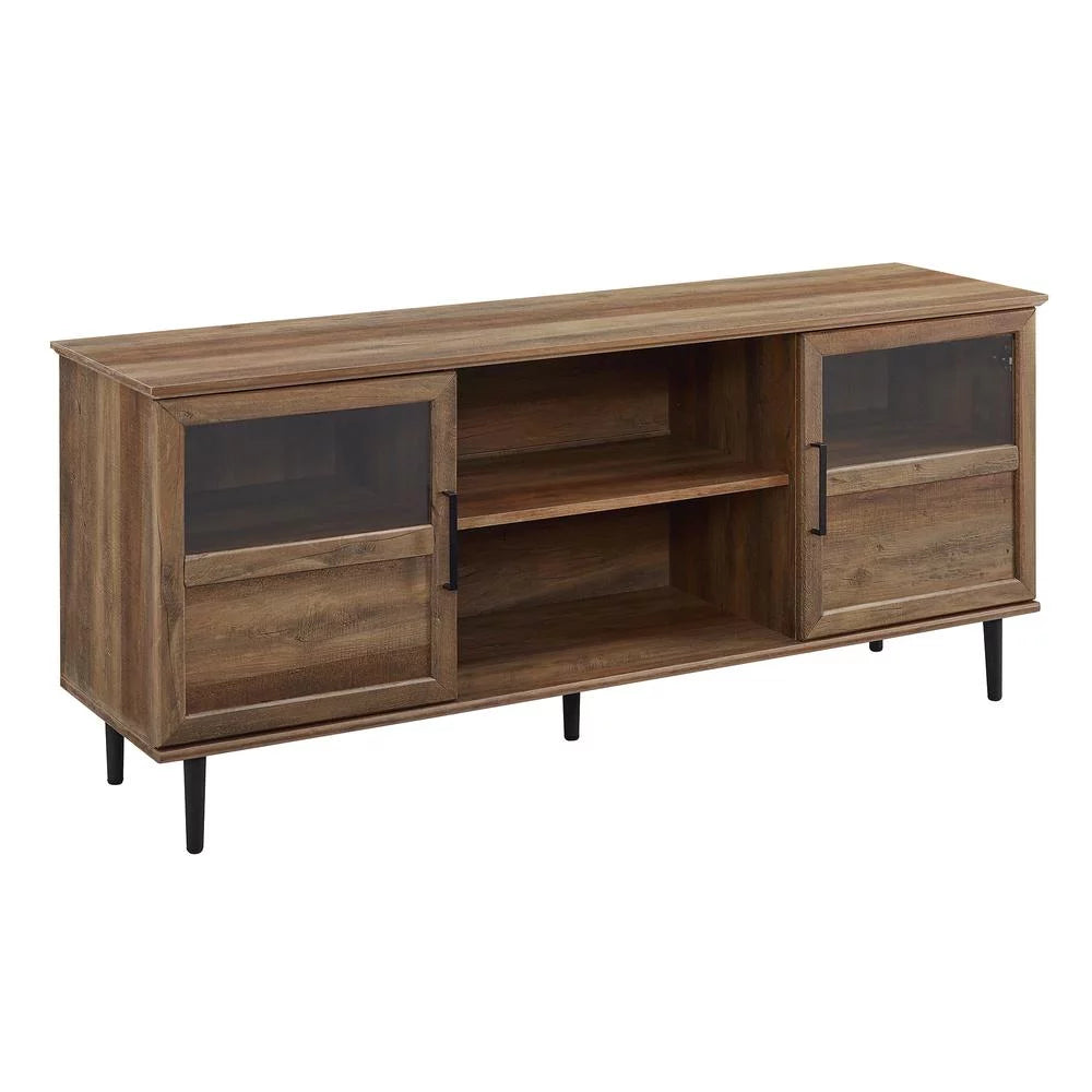 Glass and Wood TV Console V770